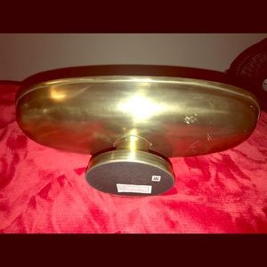 NEW “18 in L x 7 1/2 W”” BRASS OBLONG SHAPE BOWL